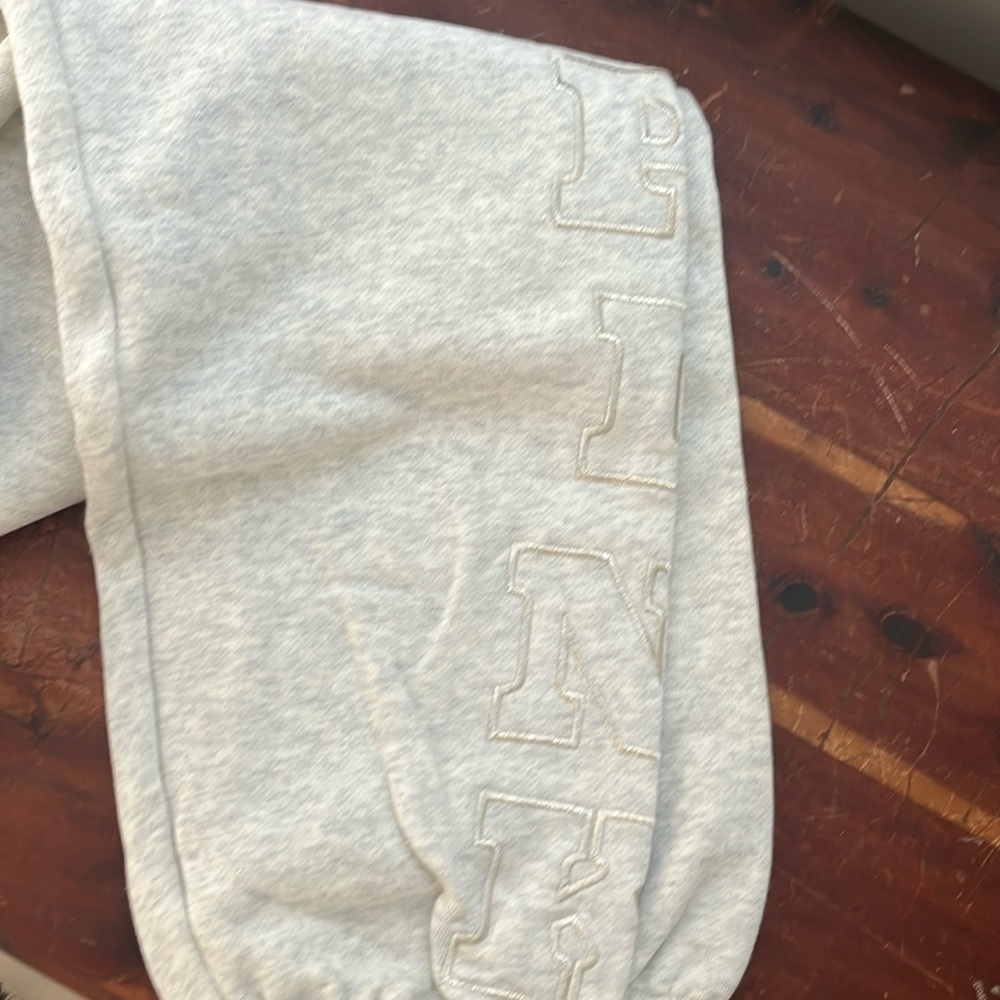Pink sweat pants